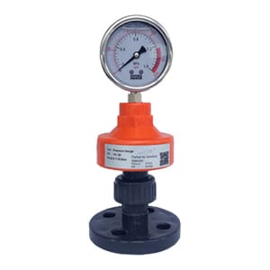Diaphragm Pressure Gauge for Metering Systems