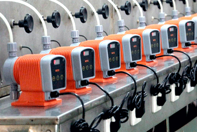 Signal Controlled Chemical Dosing Pumps