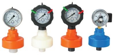 diaphragm pressure gauge